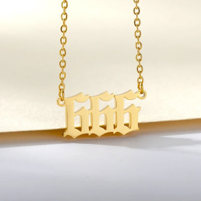 Angel Number Necklaces