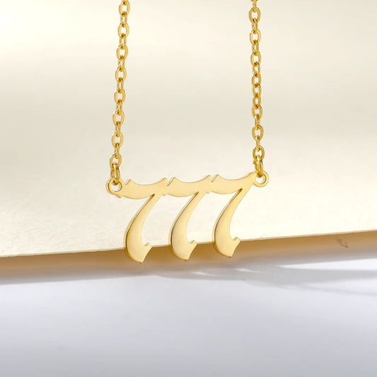Angel Number Necklaces